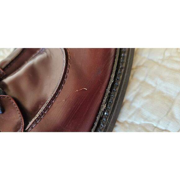 NEW Bacco Bucci Amherst Sz 10 Dark Brown Leather Lace Up Oxford‎ Shoes Italy